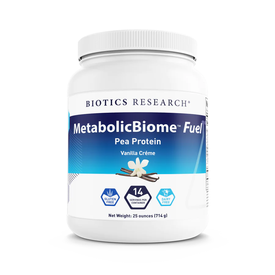 MetabolicBiome Fuel Pea Protein Vanilla getBiotics